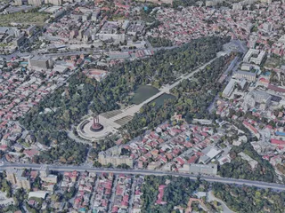 Bucharest City, Romania (2020) 3D Model