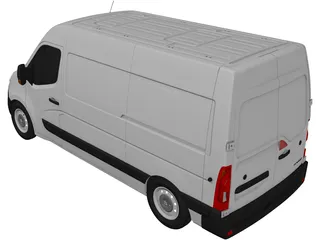 Renault Master (2017) 3D Model