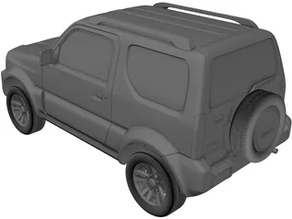 Suzuki Jimny (2013) 3D Model