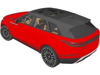 Range Rover Velar HSE Dynamic 3D Model