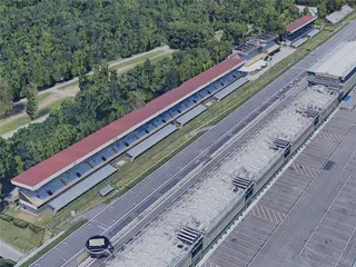 Monza Race Track (2019) 3D Model