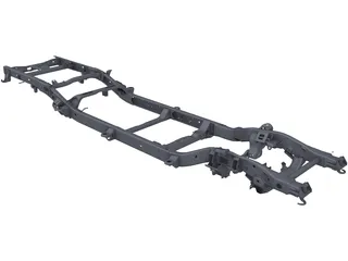 Chevrolet Silverado Frame (2005) 3D Model