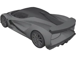 Lotus Evija Concept (2020) 3D Model