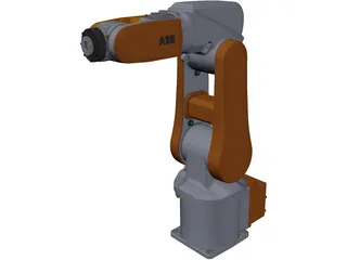 ABB IRB120 Robot 3D Model