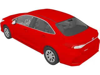 Toyota Corolla (2019) 3D Model