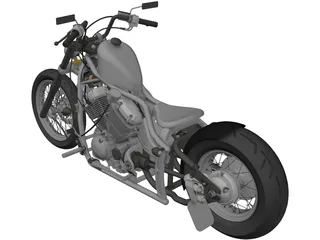 Yamaha Bobber 3D Model