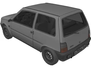 VAZ 1111 Oka 3D Model