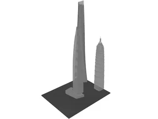 Shanghai Tower 3D Model