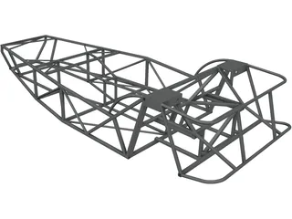 Lotus 7 Chassis 3D Model