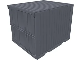 Container 10ft 3D Model