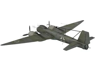 Junkers Ju 388 3D Model