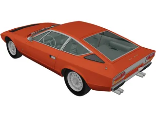 Maserati Khamsin AM120 (1977) 3D Model