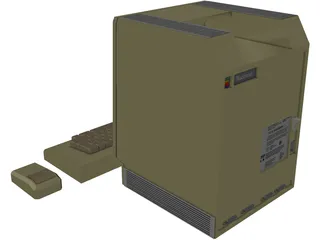 Apple Macintosh 128K 3D Model