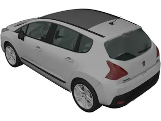 Peugeot 3008 3D Model