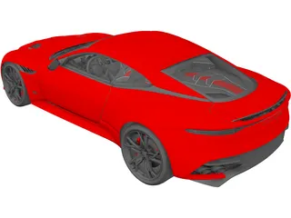 Aston Martion DBS Superleggera (2019) 3D Model