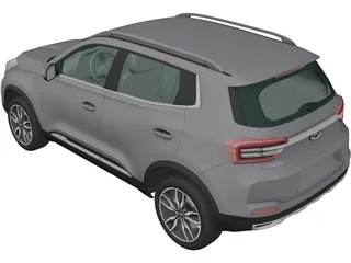 Chery Tiggo 4 (2019) 3D Model