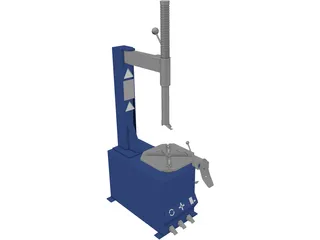 Tire Changer 3D Model