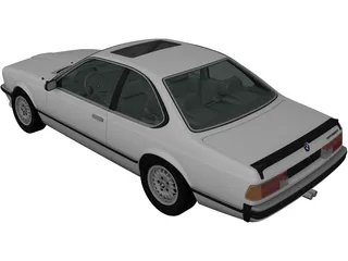 BMW 6-series 635CSi E24 (1978) 3D Model