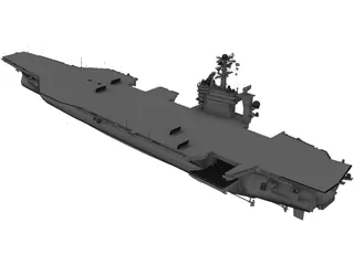 USS John C. Stennis 3D Model