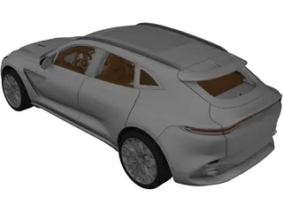 Aston Martin DBX (2020) 3D Model