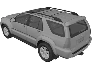 Toyota 4Runner (2009) 3D Model