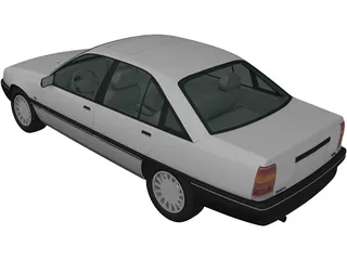 Opel Omega (1987) 3D Model