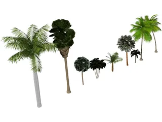 Tree Collection 3D Model