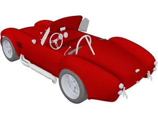 Shelby AC Cobra 3D Model