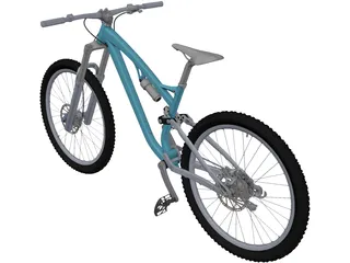 Trail Bike 3D Model