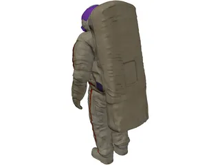 Astronaut Suit 3D Model