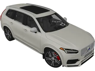 Volvo XC90 (2015) 3D Model