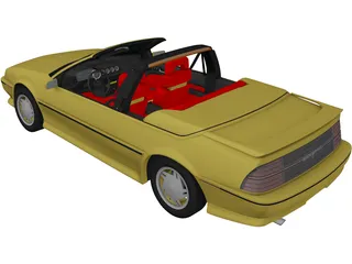 Chevrolet Beretta (1990) 3D Model