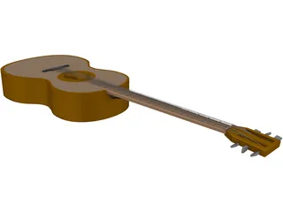 Guitar 3D Model