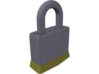 MasterLock 3D Model