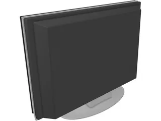 LCD Sharp Aquos 3D Model