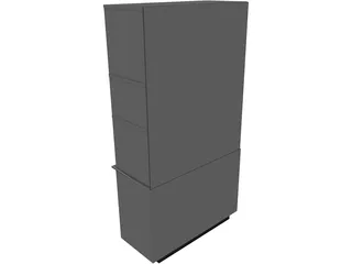 Cabinet Wall 3D Model
