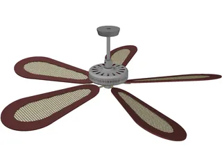 Ceiling Fan Fancy 3D Model