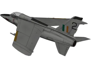 HAL Ajeet F.1 3D Model