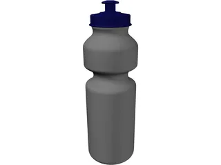 Drink Bottle 500 ml 3D Model