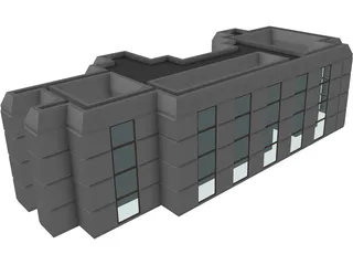 Office Building 3D Model