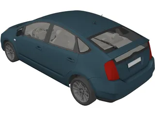 Toyota Prius 3D Model