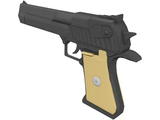 Desert Eagle 3D Model