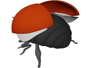 Bug Female 3D Model