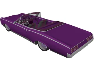 Pontiac GTO Convertible (1967) 3D Model