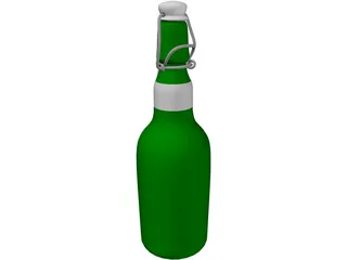 Grolsch Beer Bottle 3D Model