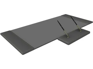 Desk Pad Set 3D Model