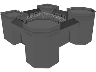 Building Dome 3D Model