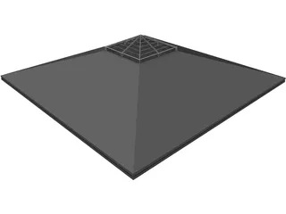 Building Pyramid 3D Model