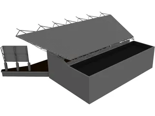 Stage Canopy 3D Model