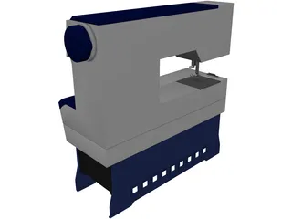 Sewing Machine 3D Model